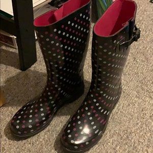 Rain boots!